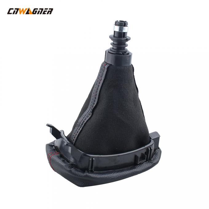 Leather Boot Weighted Shift Knob ABS 6 Speed Manual Shift Knob 2