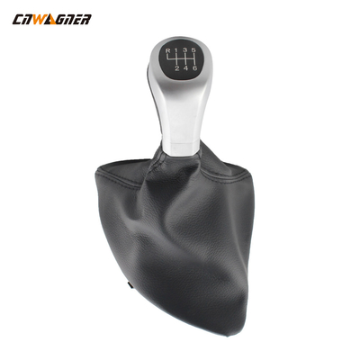 Custom Car Carbon Manual With Boot Silver left-hand drive Speed 6 Gear Stick Shift Lever Knob for bmw e87