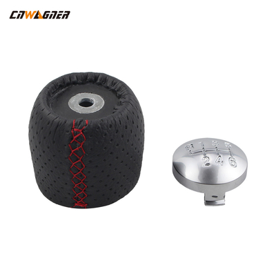 Custom Sports Red Line Gear Knob For Alfa Romeo S 6-Speed Shift Knob Automatic Cartoon Shift Cover