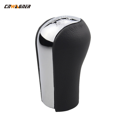 Car Carbon Manual Speed 5 Plating Gear Shift Knob For Toyota